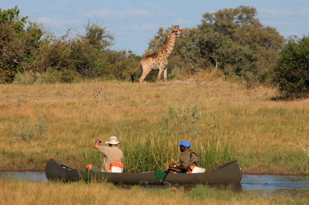 Canoe Safari, Selinda Camp, The Linyanti, Botswana