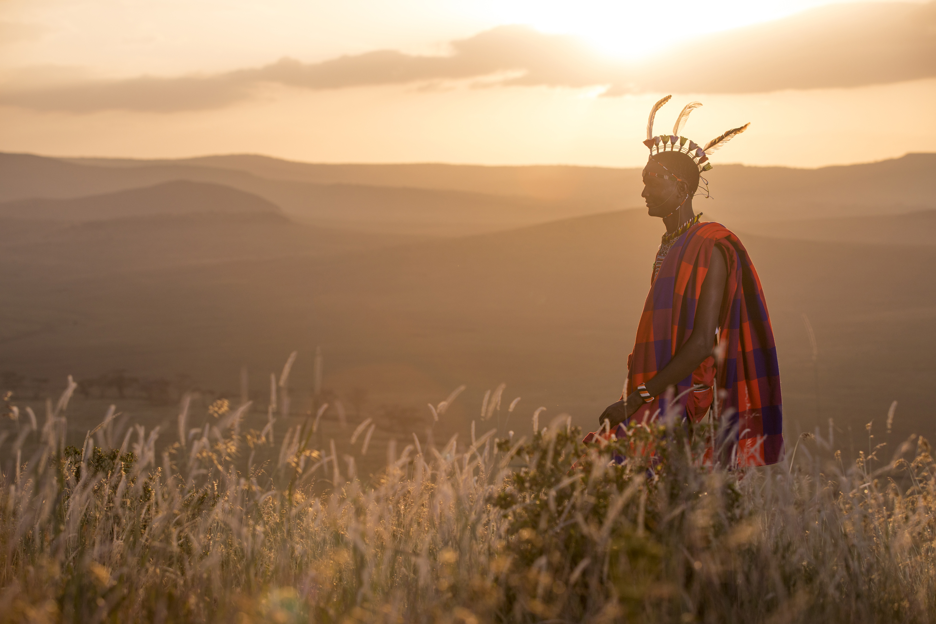 Maasai Warrior, Sirikoi Lodge, Lewa Wildlife Conservatory, Kenya