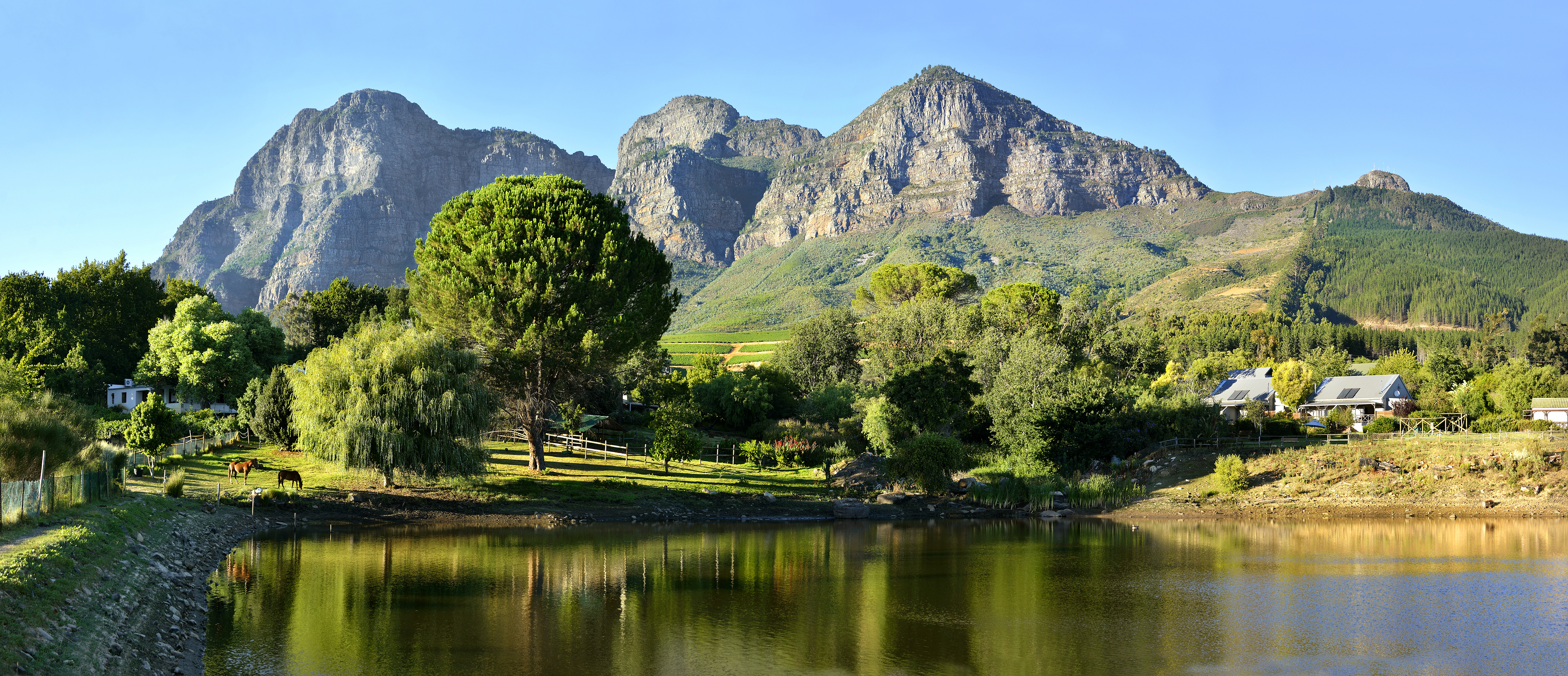 Mountain View, Angala Boutique Hotel, Winelands, South Africa
