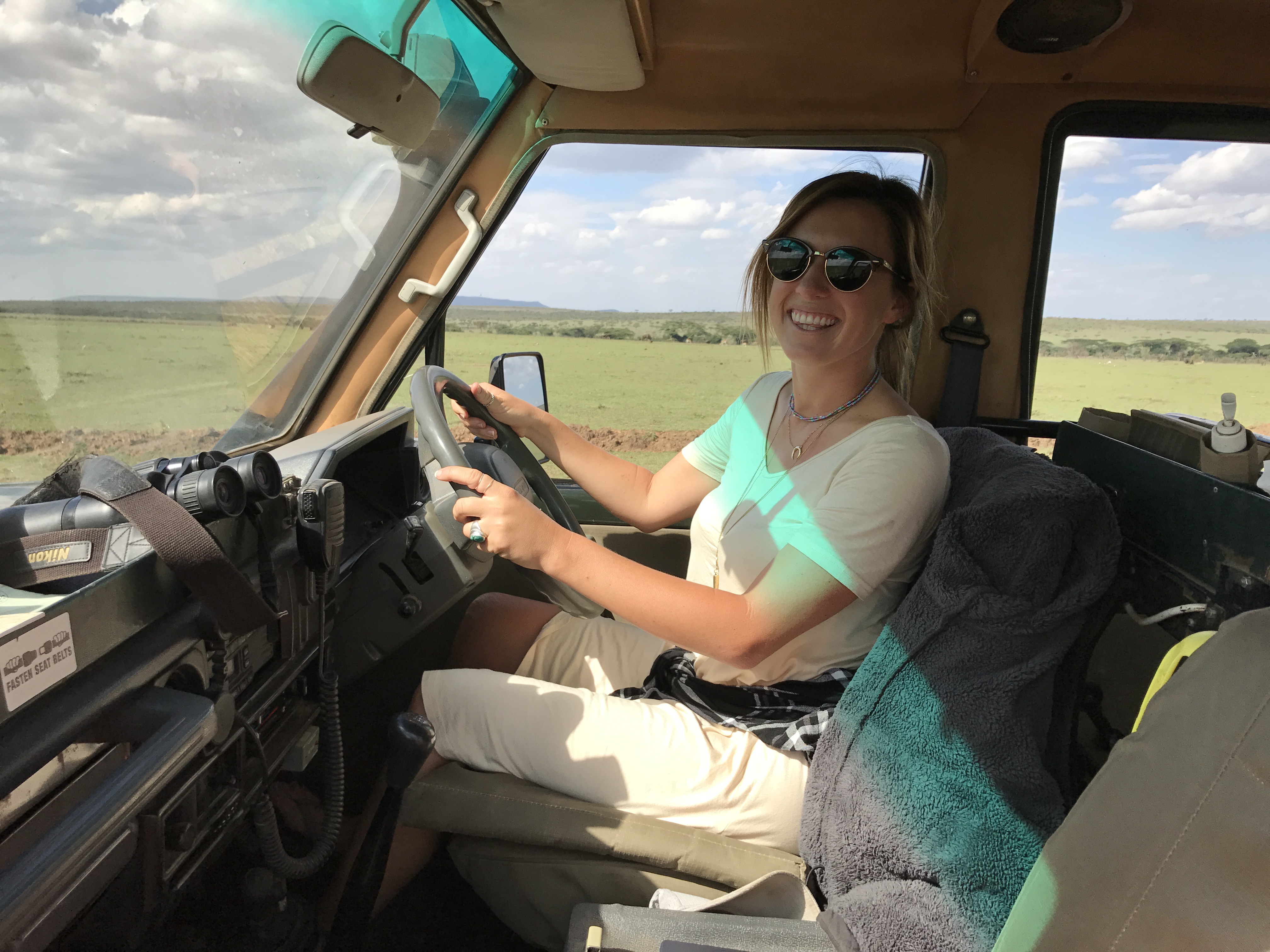 Kelly Driving Safari Vehicle, Meet the Team