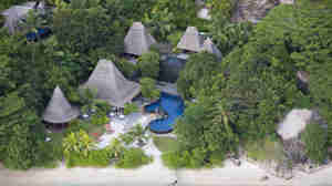 Maia Luxury Resort & Spa   Aerial Pool, Bar & Restaurant