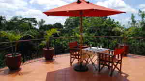 Terrace adjoing to Suite room