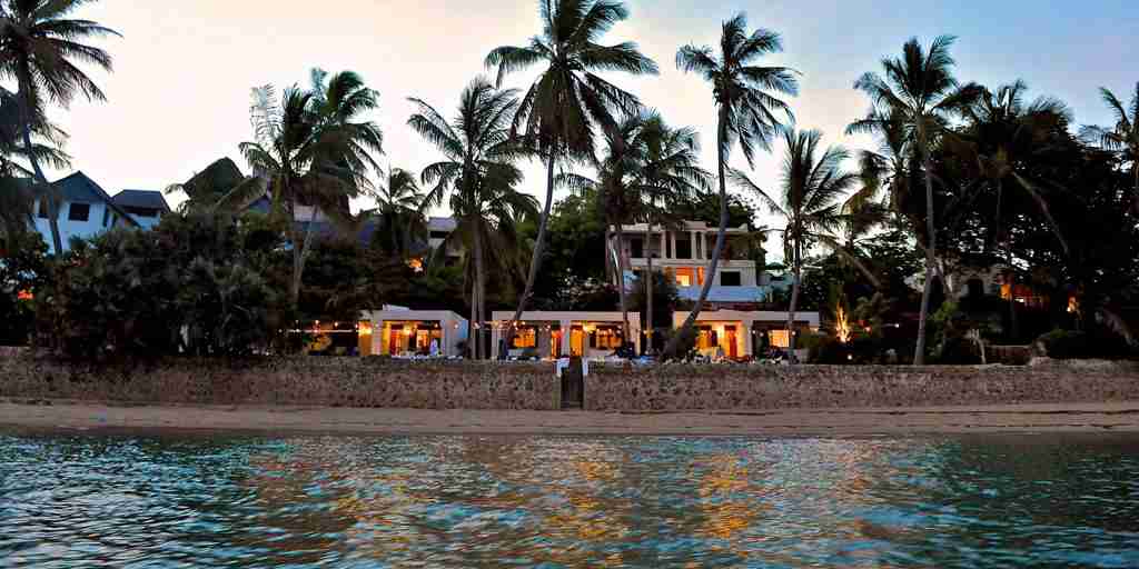 palm garden wedding, lamu beach, kenya vacation