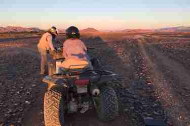 Quad biking Namib Desert