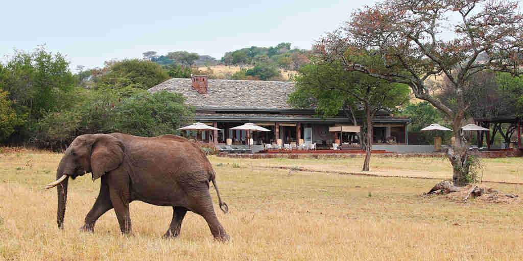 Singita Serengeti House Exterior