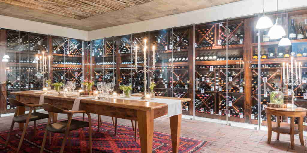 wine cellar grootbos forest lodge south africa yellow zebra safaris