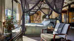 seseka tented camp double bedroom south africa yellow zebra safaris