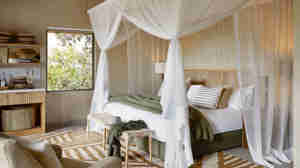 bedroom, londolozi founders camp, sabi sand reserves, south africa