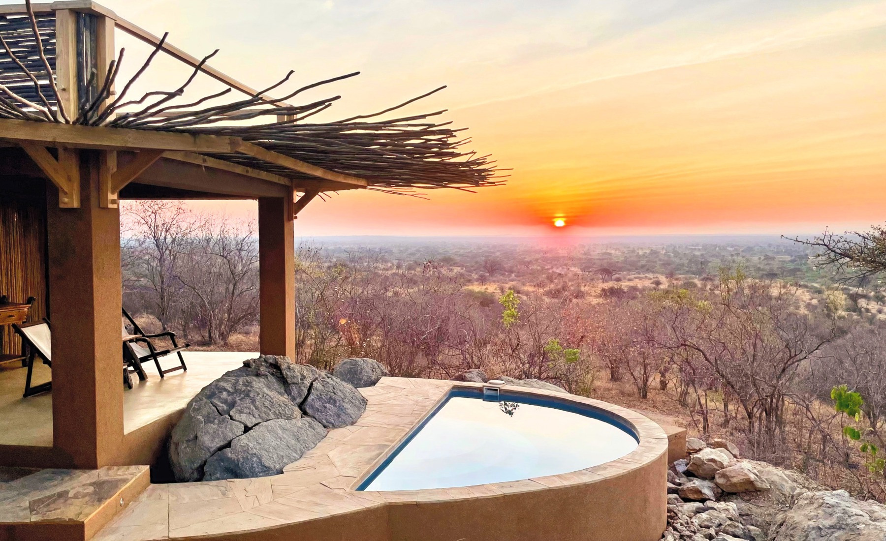 Pool View, Kichaka Zumbua, Ruaha National Park, Tanzania