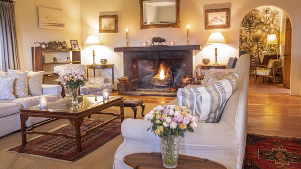 Lounge, Loldia House, Lake Naivasha, Lake Nakuru, Kenya