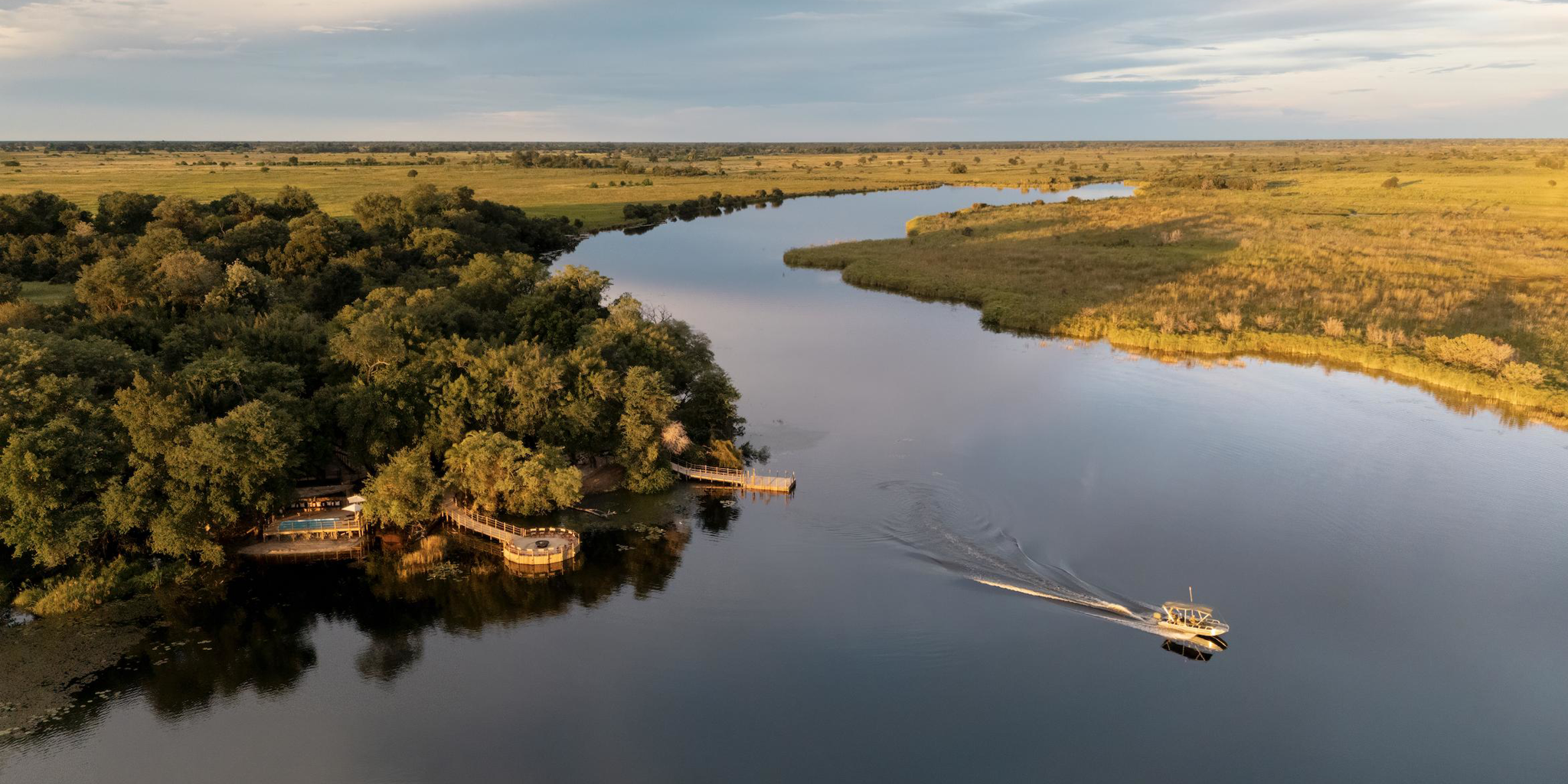 Aerial Camp, Xugana Island Lodge, Okavango Delta, Botswana