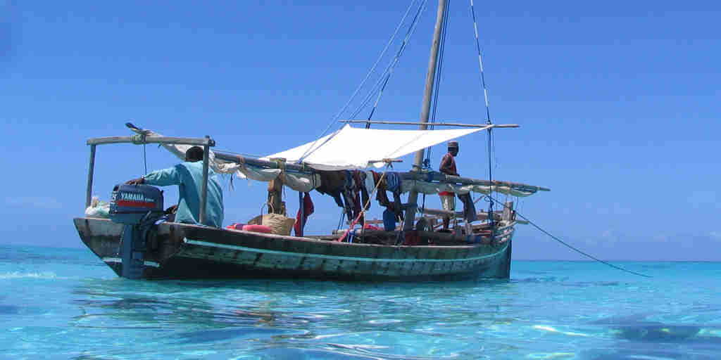 Sailing, Chole Mijini, Mafia Island, Tanzania