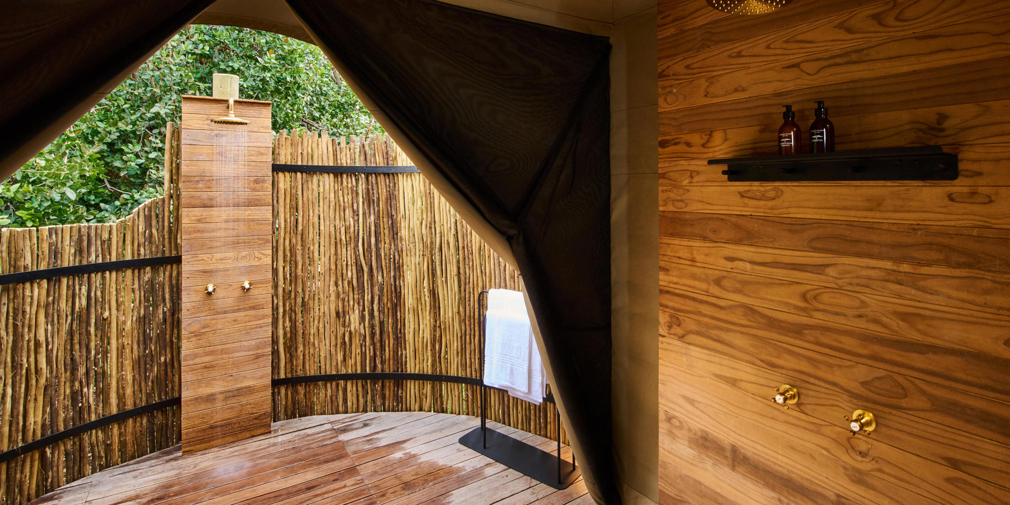 Bathroom, Xugana Island Lodge, Okavango Delta, Botswana