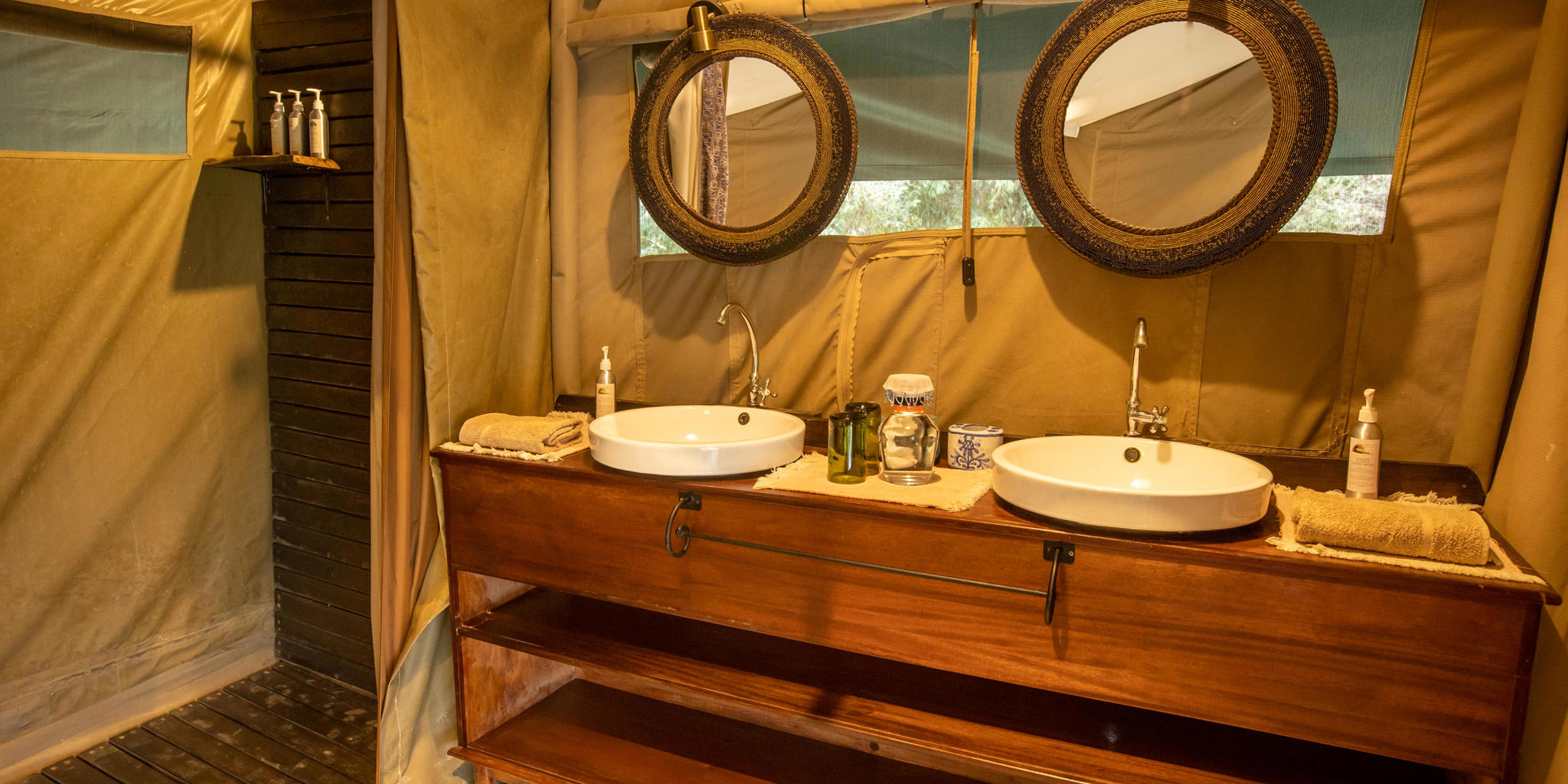Shower, Offbeat Mara Camp, Maasai Mara, Kenya