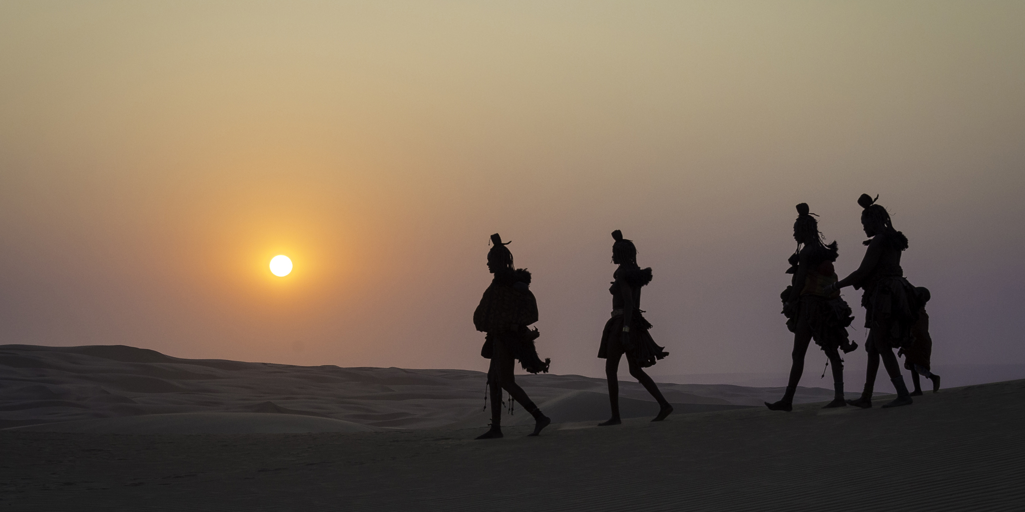 Himba Tribe in Kunene River Namibia