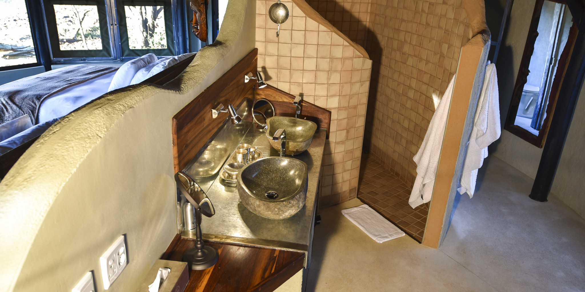 bush camp ensuite chalet 2