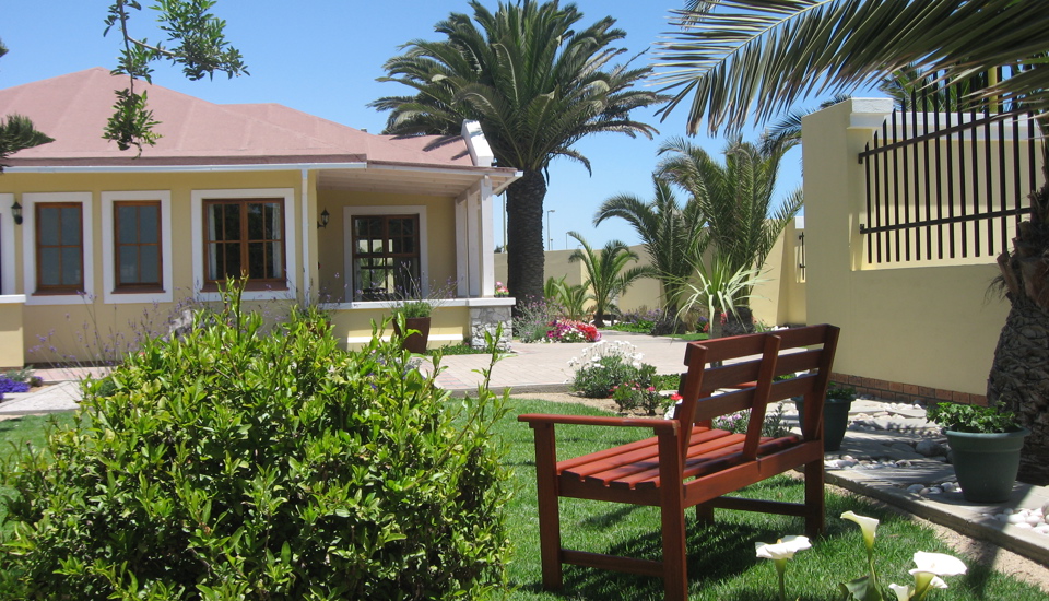 garden cornerstone guesthouse namibia yellow zebra safaris