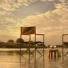 sundowners, north luangwa national park, zambia