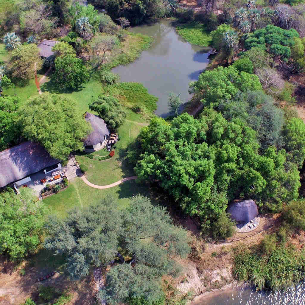 waterberry lodge from the air