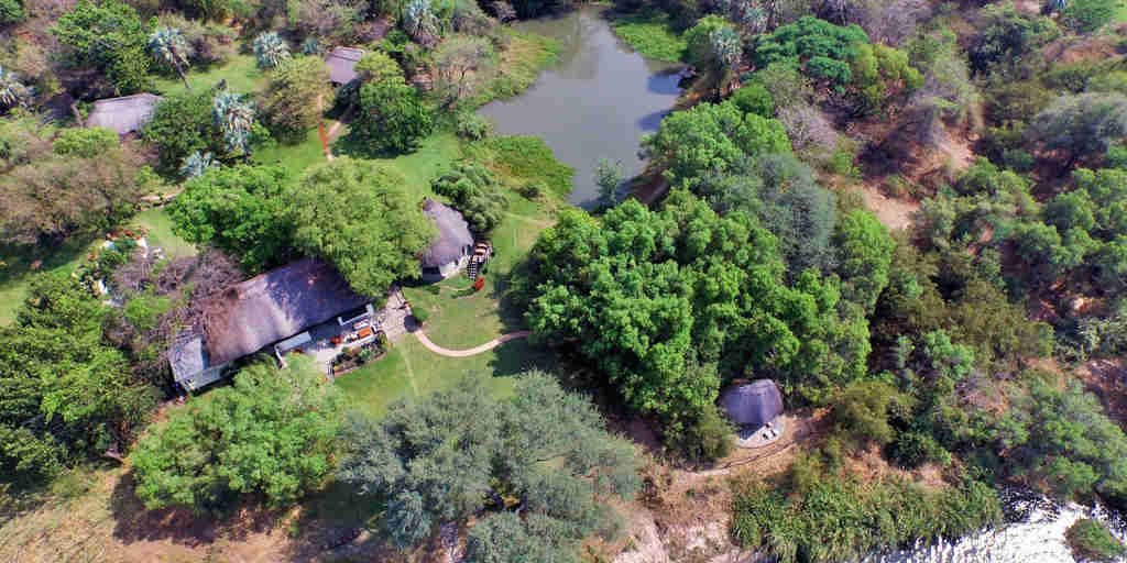 waterberry lodge from the air