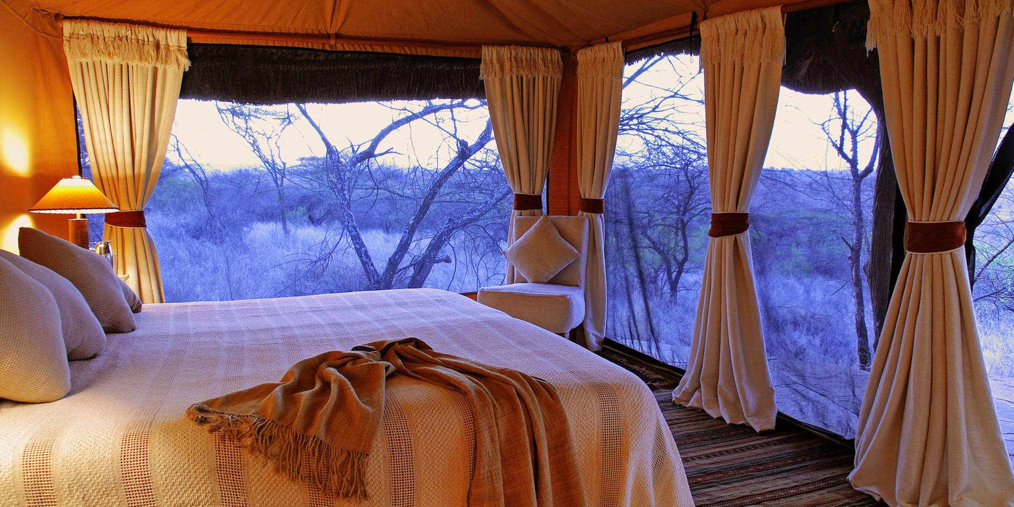 lewa safari camp   tent int