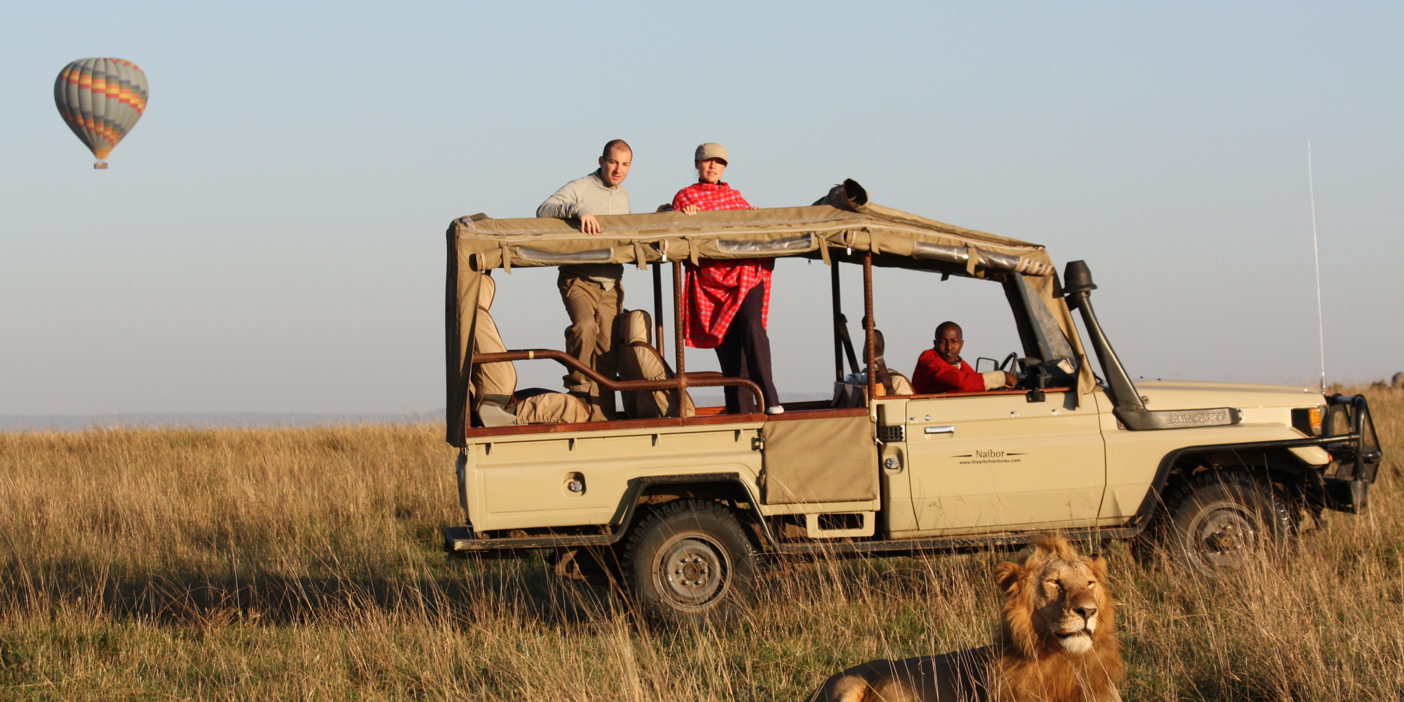 Game Drive, Naibor Camp, Maasai Mara Nature Reserve, Kenya