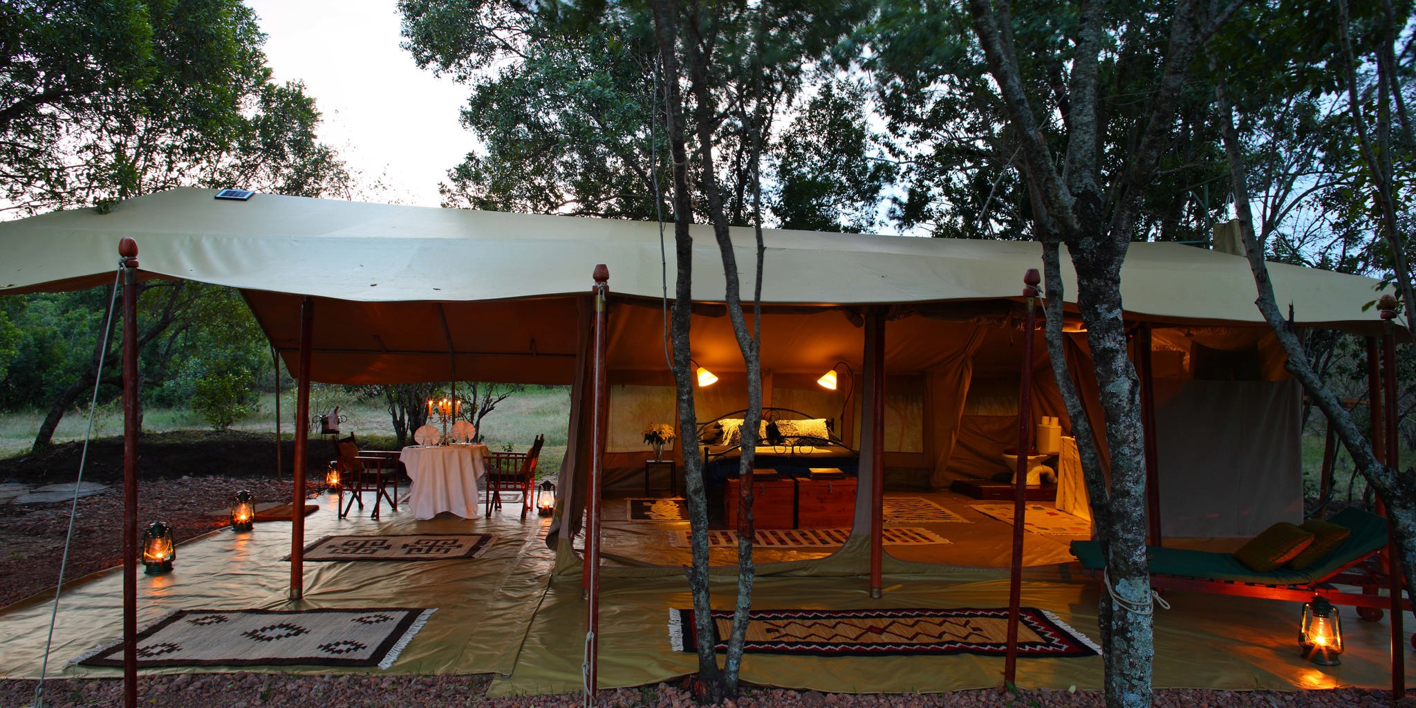 Tent From Outside