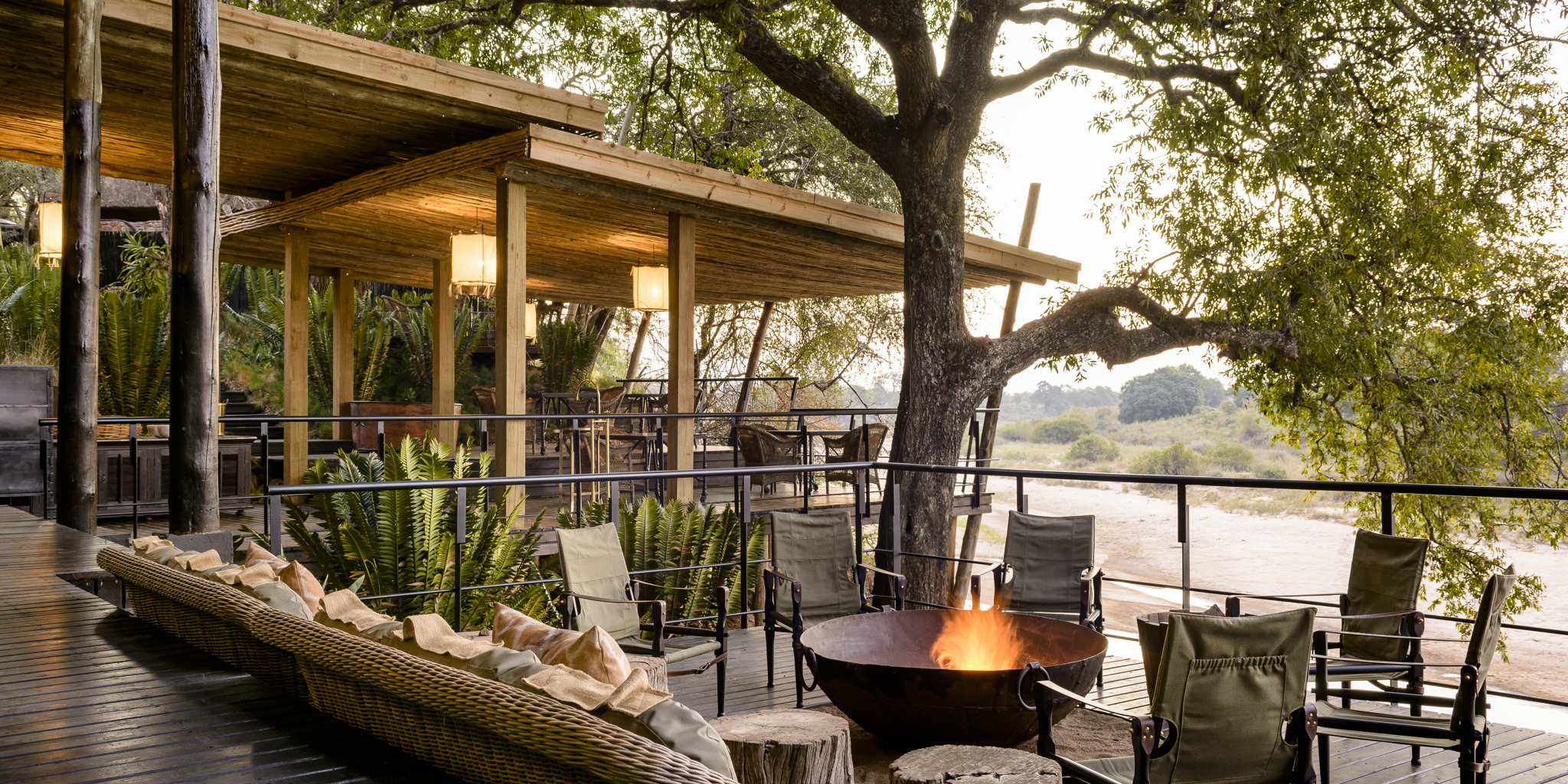 Deck, Singita Ebony Lodge, Sabi Sands, South Africa