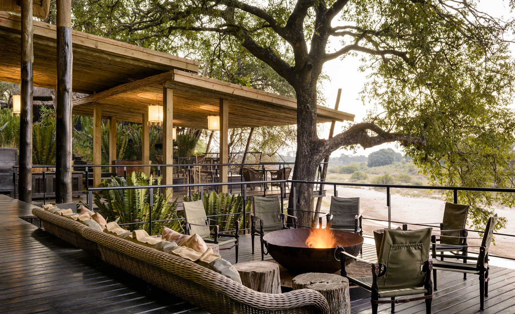 Deck, Singita Ebony Lodge, Sabi Sands, South Africa