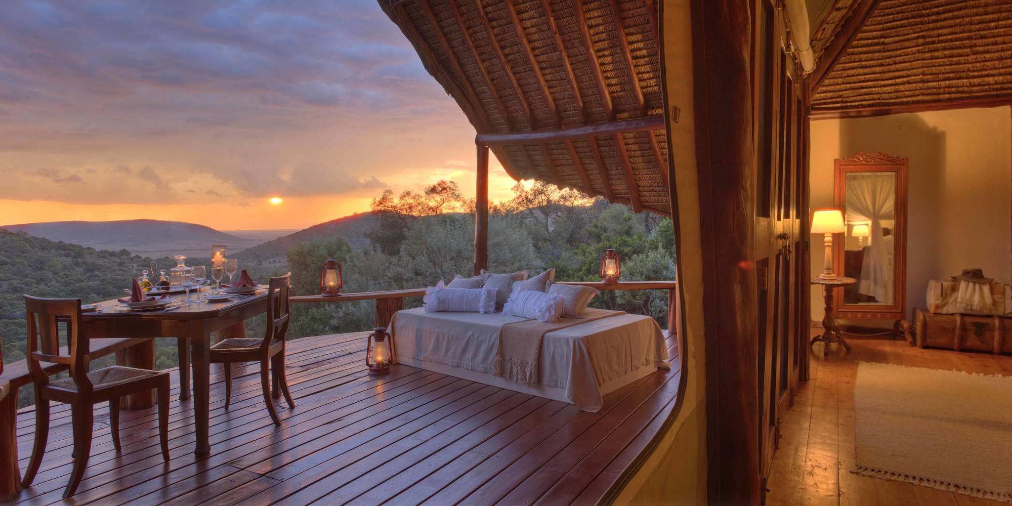 The Love Shack, honeymoon suite, private deck
