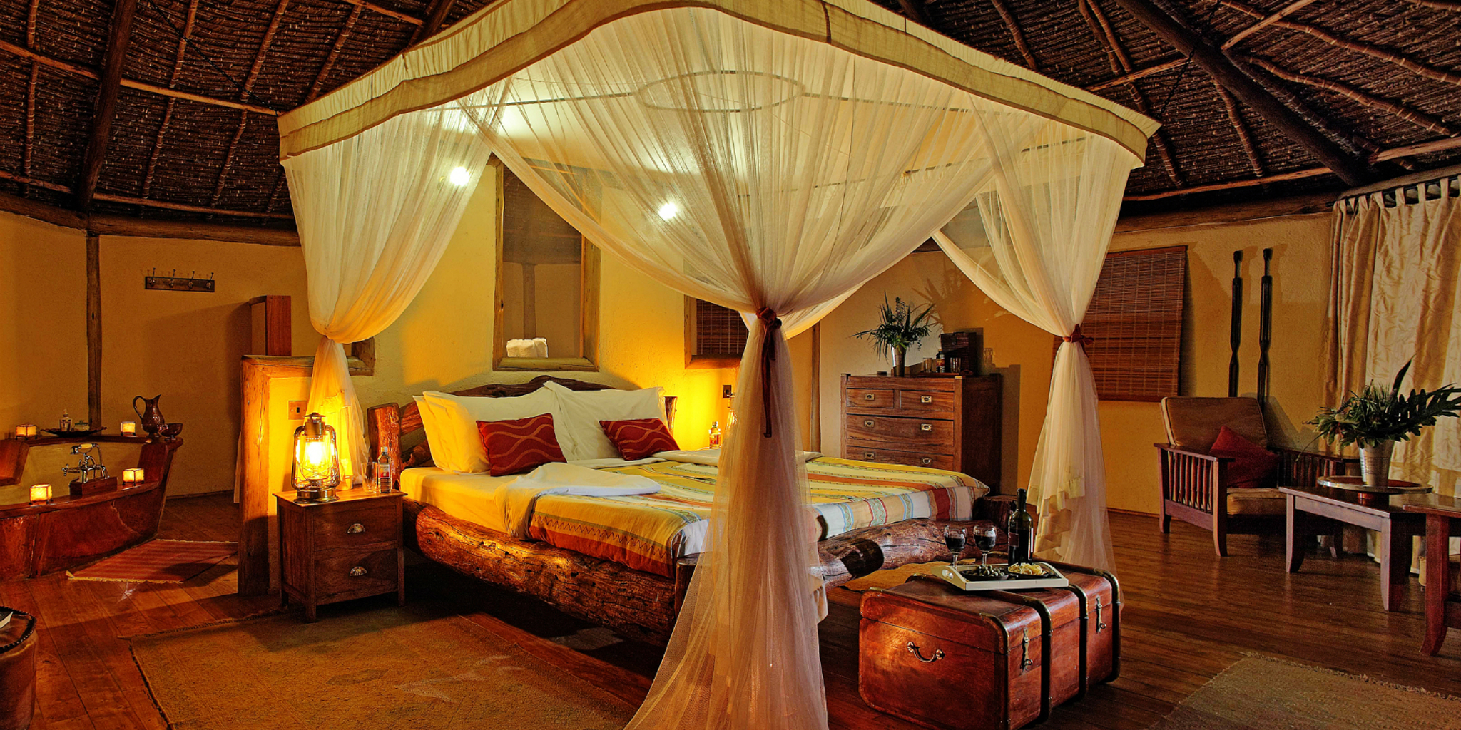 interior of an ensuite double