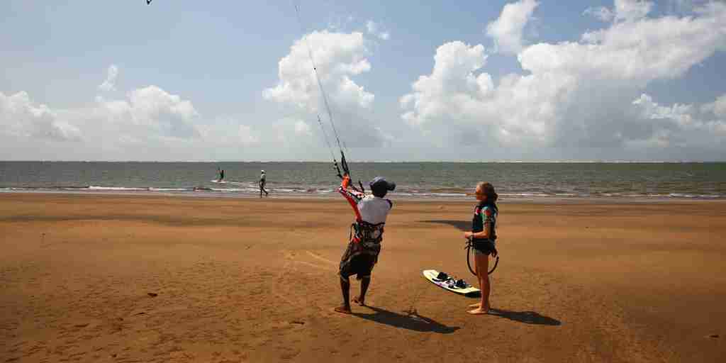 kite flying, che shale, malindi and watamu beach, kenya
