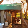 Bathtub deck, Tom's Little Hide, Hwange NP, Zimbabwe