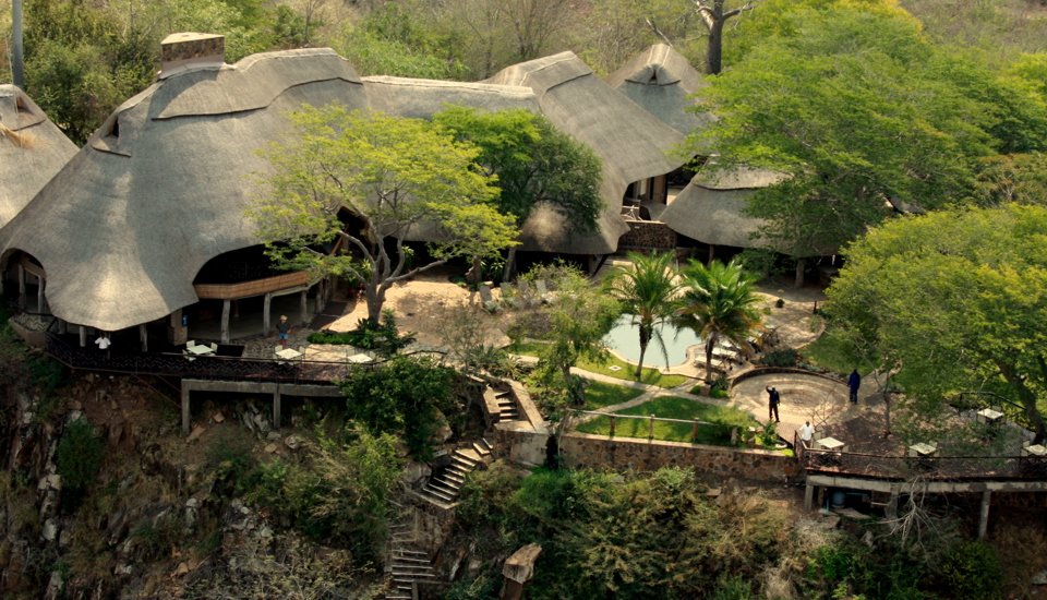 Aerial Photo of Chilo Gorge Safari Lodge