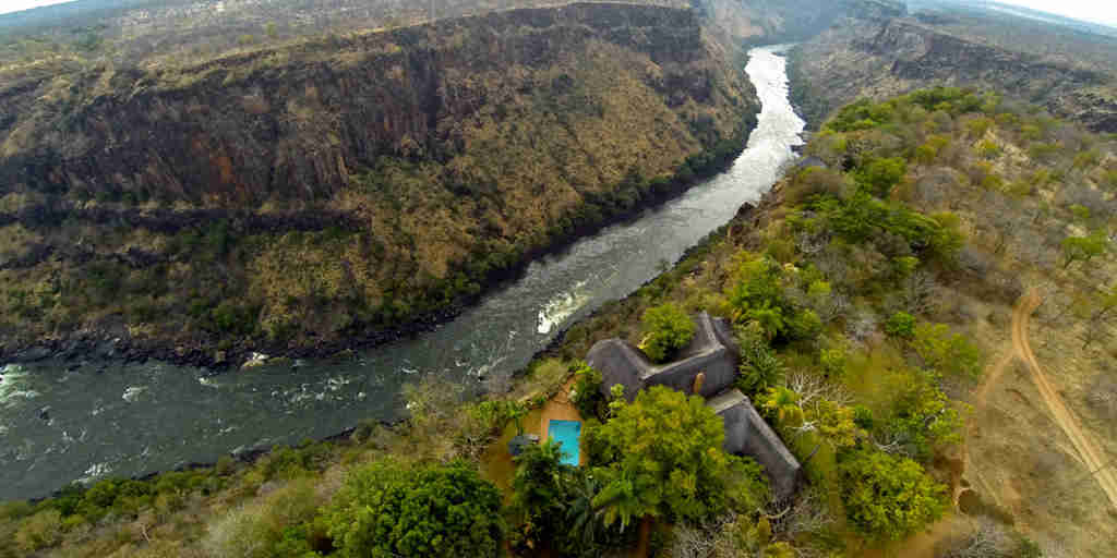 9. Imvelo Safari Lodges   Gorges Lodge   Arial View