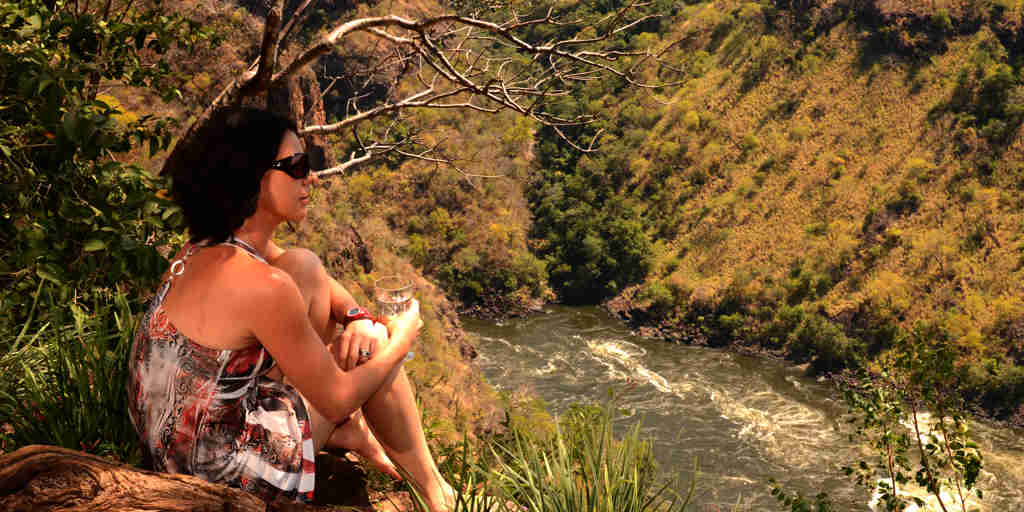 37. Imvelo Safari Lodges   Gorges Lodge   A guest enjoying the view