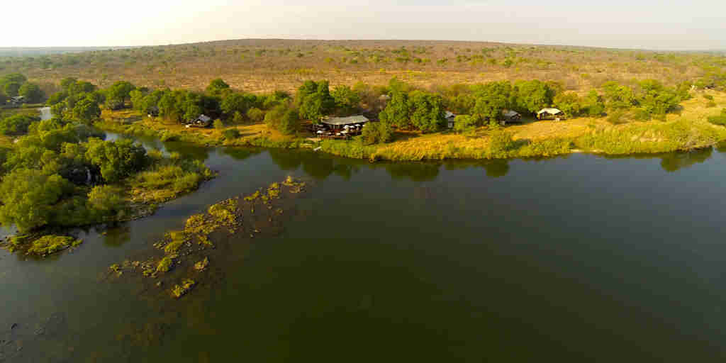 2. Imvelo Safari Lodges  Zambezi Sands Arial View