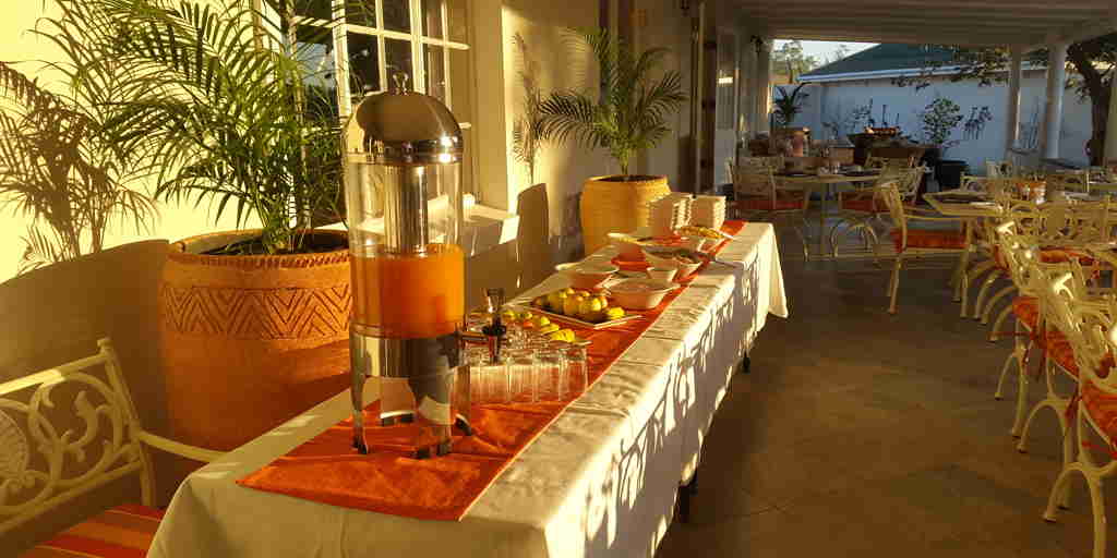 Breakfast Buffet on Veranda