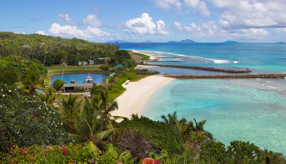 Fregate Island Private Marina Beach