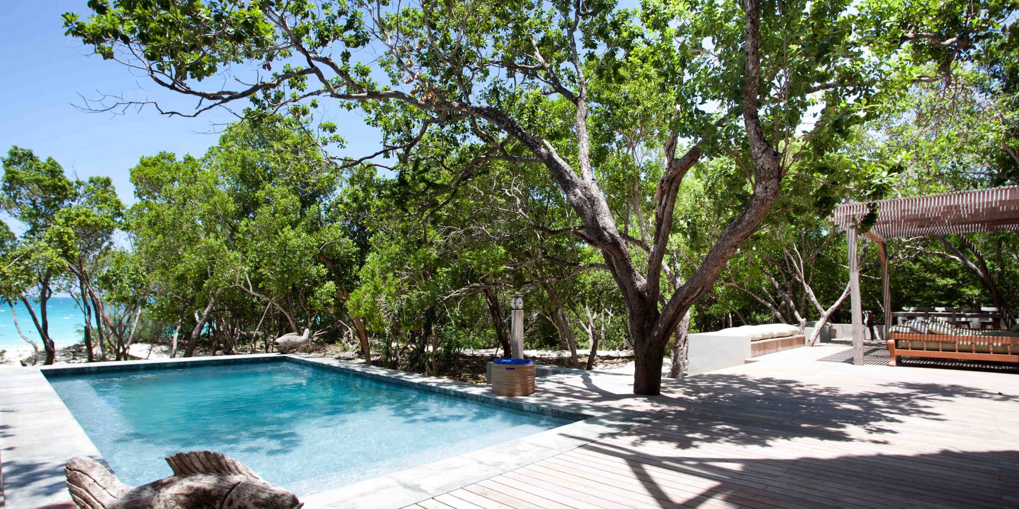 Vamizi Island Suluwilo Swimming Pool with Ocean View