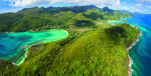 Aerial View, Constance Ephelia, Mahe, Seychelles