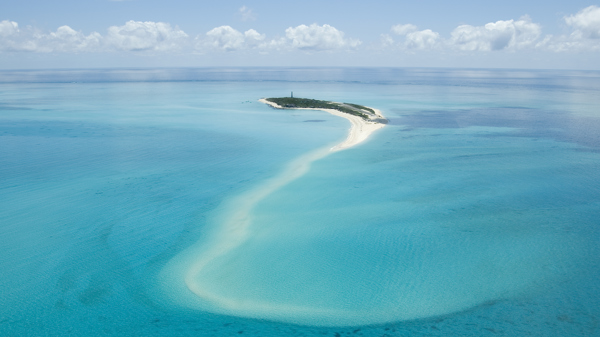 Medjumbe Island Aerial 2