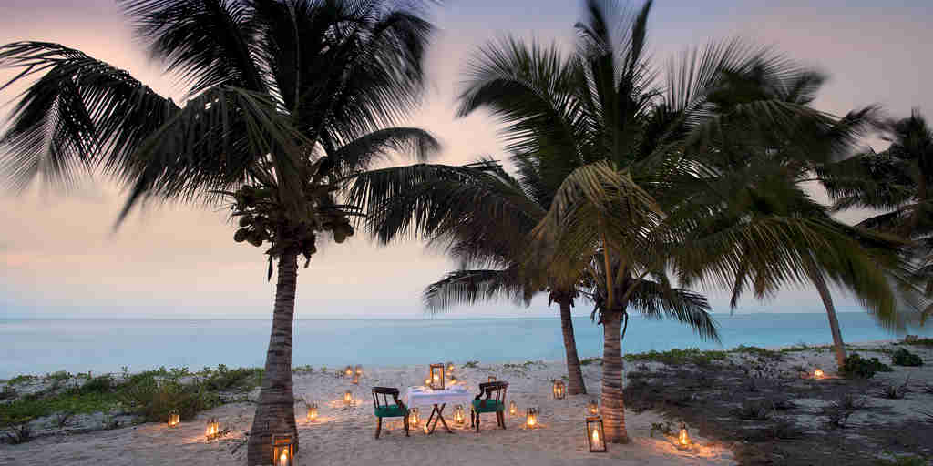 Benguerra Island Romantic Private Dining 1