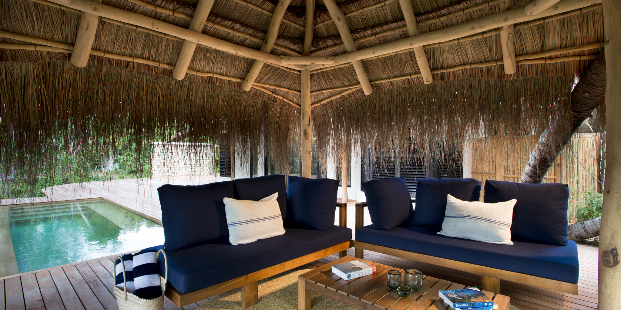 Guest Area Pool Benguerra Island Mozambique