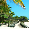 belle mare plage beach view 1