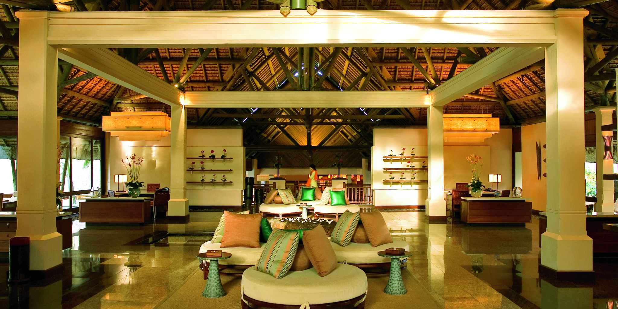 belle mare plage reception 1