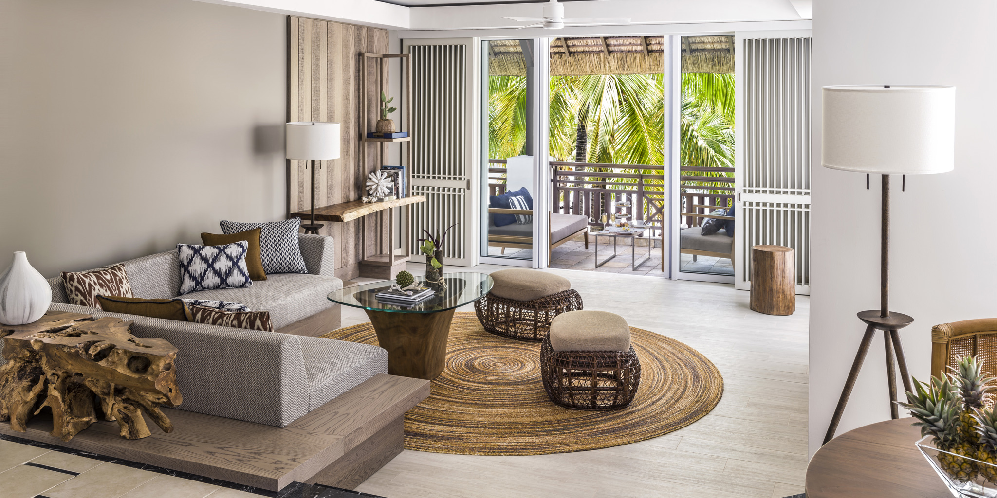 Frangipani Deluxe Suite Living Area