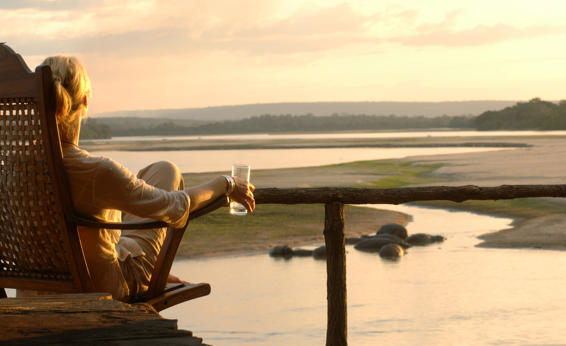 sand rivers view tanzania yellow zebra safaris