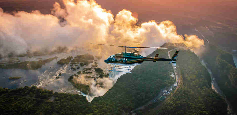Victoria Falls Activities Helicopter