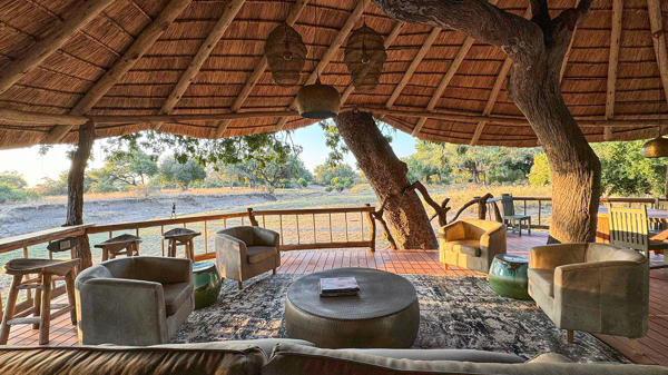 Deck Interior, Mwamba Bush Camp, South Luangwa, Zambia